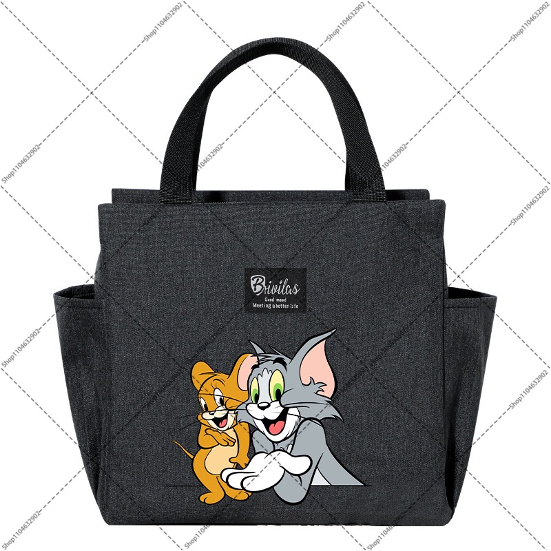 Tom and Jerry Tas Makan Siang  - Anime Tote Bag ulasan dan harga